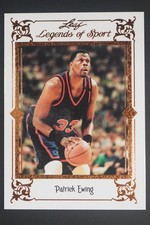 2012 Leaf Legends of Sport Patrick Ewing #4 Bronze Knicks DA334