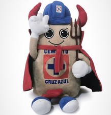 OFFICIAL CRUZ AZUL MASCOT COSTALITO CRUZAZULITO STUFFED TOY HALLOWEEN 25