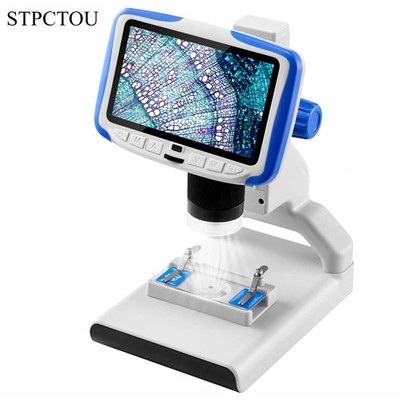 STPCTOU  Scientific Experiment Digital Microscope 200x5-inch IPS Screen