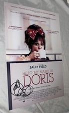 Sally Field Signed 12x18 Photo Hello, My Name Is Doris