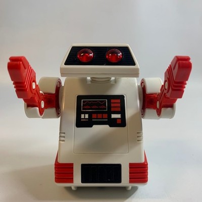 Tomy Flipbot 1984 Flip Flop Robot Tested Works Used Excellent Condition w/Box
