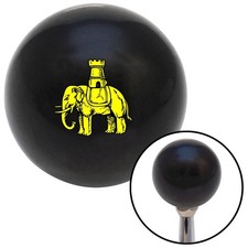 Golden Elephant Black Shift Knob W M16x1.5 Insert Shifter Auto Manual Custom