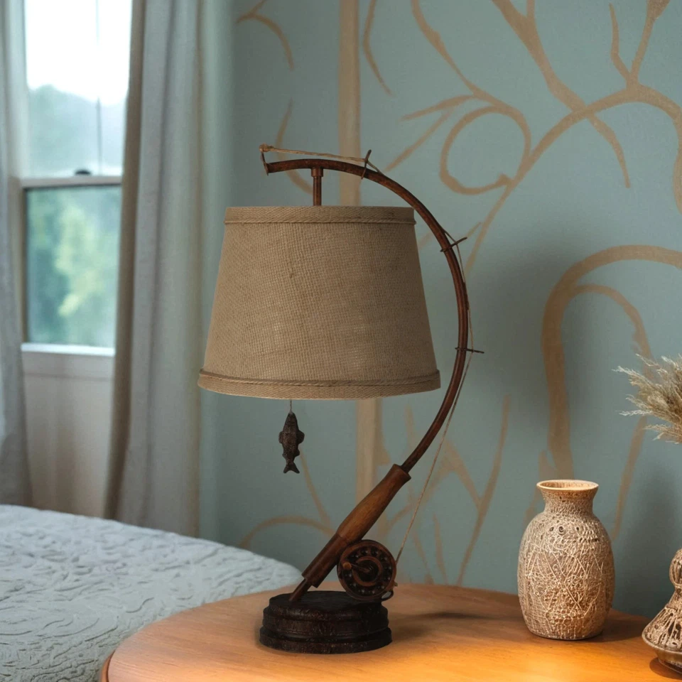 Lámpara de mesa de poliresina (juego de 2) bronce Foto 3 de 4