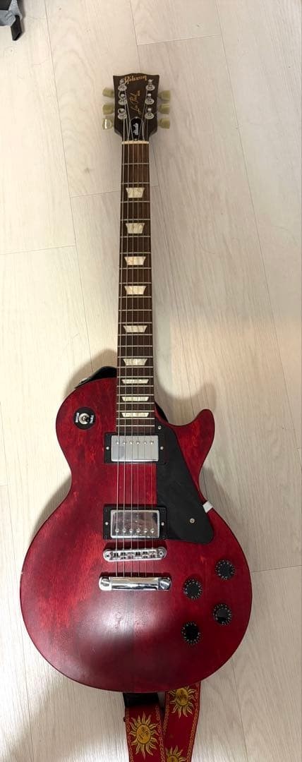 Gibson Les Paul Studio Wine Red Electric Guitar Humbucker Pickups Used