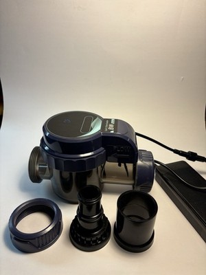 Salt Chlorinator BW-20RC w/ AC/DC Adapter, Union Nut, Hose Adapter Blue/Black