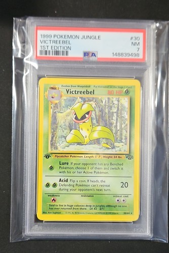 Victreebel (1st Edition) graded PSA 7 for sale on eBay
