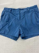 Vineyard Vines Shorts - Royal Blue - Flat Front Short Whale - Women's Size 8