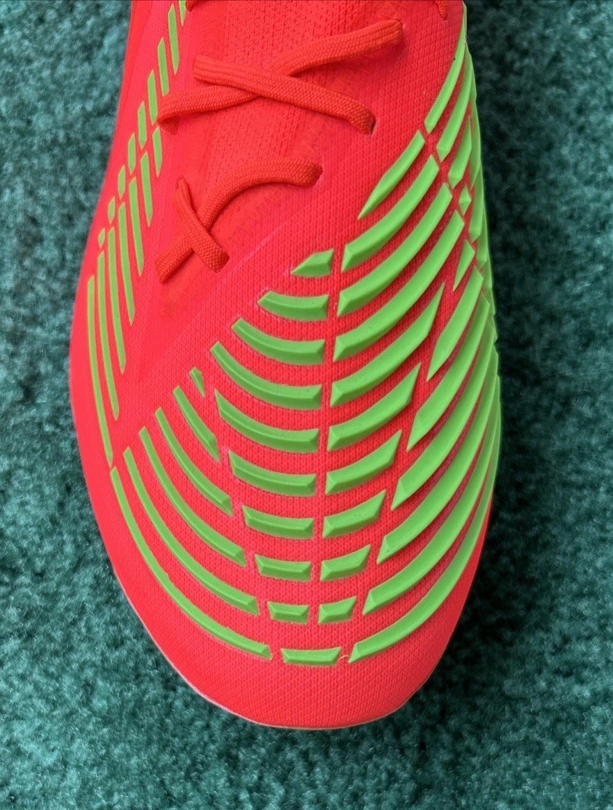 Mens Adidas Predator Edge.1 SG Soccer Cleats Size 11 Solar  display picture 1