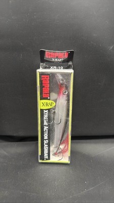 Rapala X-Rap XR-10 Slashbait Jerkbait Silver 4'' 7/16oz Bass Fishing Lure NIB NOS