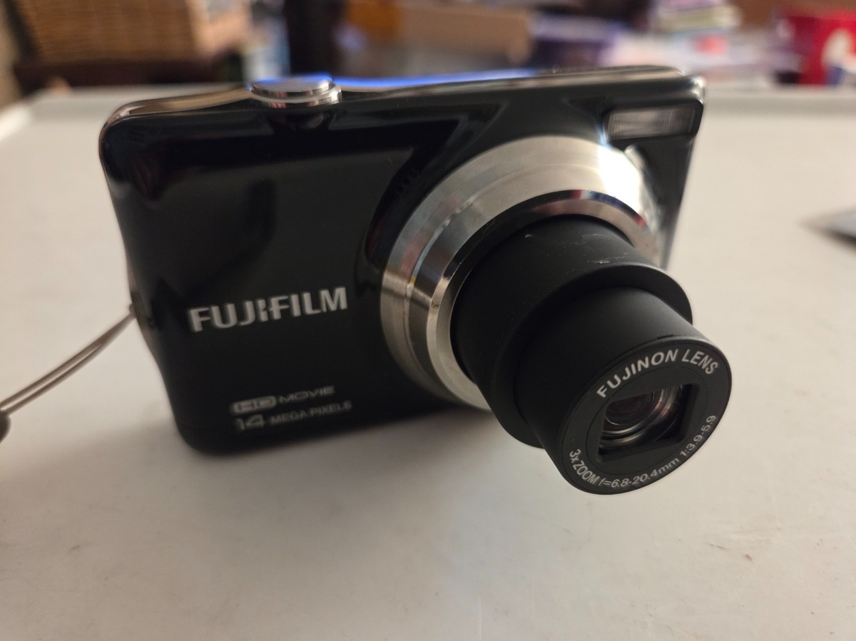 Fujifilm FinePix JV Series JV500 14.0MP Digital Camera - Black for