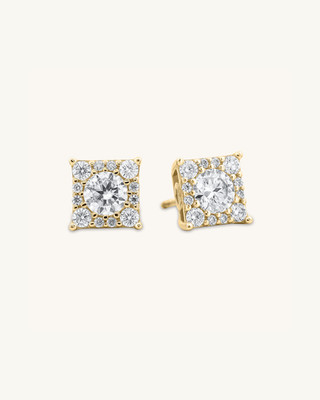 Eclat Moissanite Studs