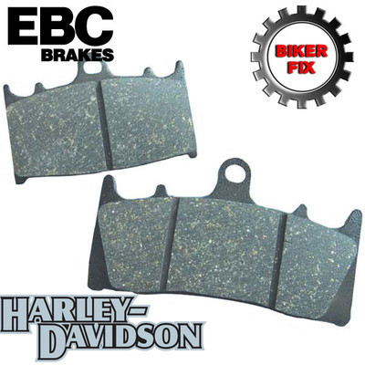 PASST FÜR HARLEY DAVIDSON XL SPORTSTER 883 HUGGER 00-03 EBC Scheibenbremsbeläge vorne FA4 - Bild 1 von 1