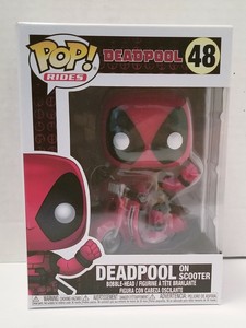 deadpool on scooter funko