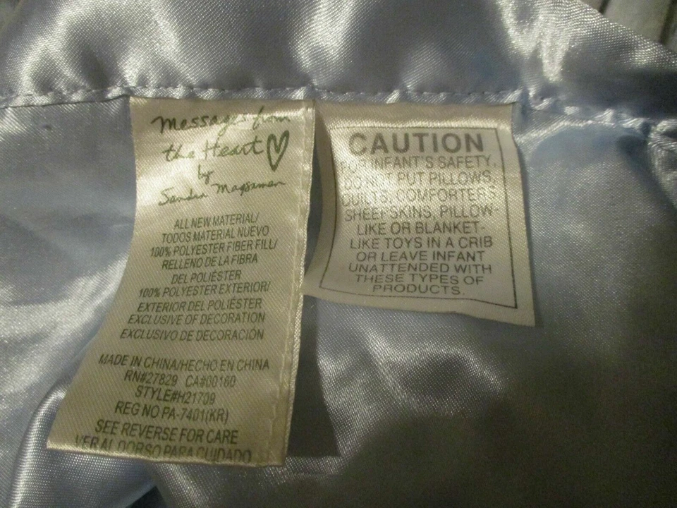 Messages from the Heart "You're a Super Star" Puppy Dog Security Blanket/Lovey - Image 3 of 4