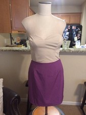 Urban Outfitters Lush Cut Out Beige & Purple Color blocked Dress Size S