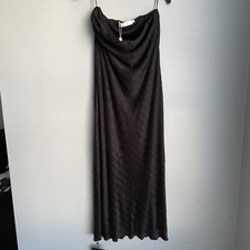 NEW Textured Formal Dress ASTR The Label Sleeveless Sz L Black Special Occasion