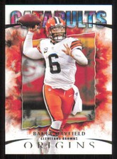 2021 Panini Origins Catapults #9 Baker Mayfield