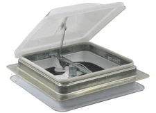 Ventline Ventadome Trailer Roof Vent w/ 12V Fan - Manual Lift - 14-1/4" x 14-1/4