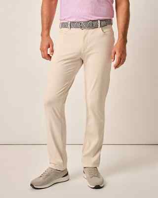 Johnnie-O Men's Prep-Performance Stretch Knit Stone Pants Size 38