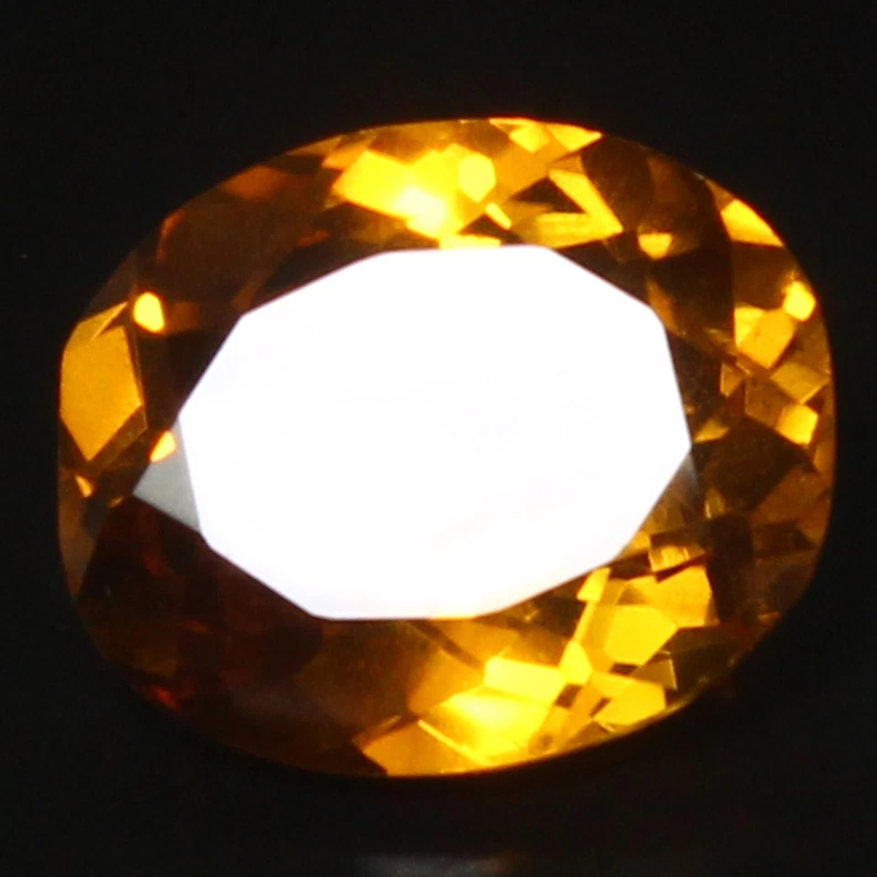 Impresionante zafiro champán Montana natural certificado 6,65 quilates RARO AAA+ piedras preciosas Foto 4 de 4