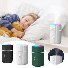 220ml Portable USB LED Mini Car Home Humidifier Aroma Oil Diffuser Mist Purifier