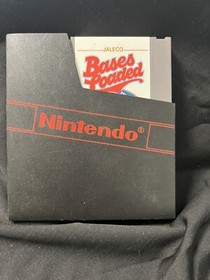 Bases Loaded NES Nintendo IB Authentic Tested Free Shipping video game