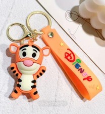 Disney WINNIE THE POOH Tigger Keychain Keyring Holder Bag Charm