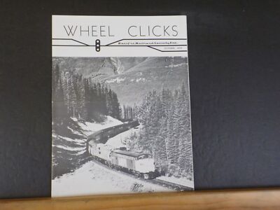 Wheel Clicks 1979 Oktober Pacific Railroad Society Society pflegt zehn Autos