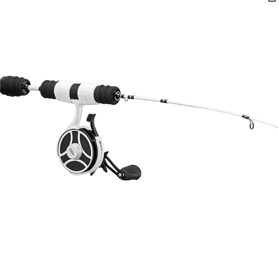 13 FISHING - FreeFall Ghost / Fate V3 - Inline Ice Fishing Combos - Left Hand - Image 2 of 4