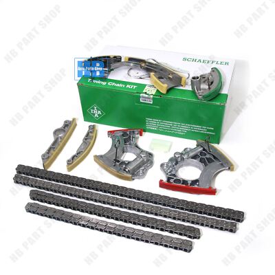 INA Timing Chain Tensioner Rails Guide Kit For Audi A4 A5 Q7 S4 S5 CGX CTU 3.0T
