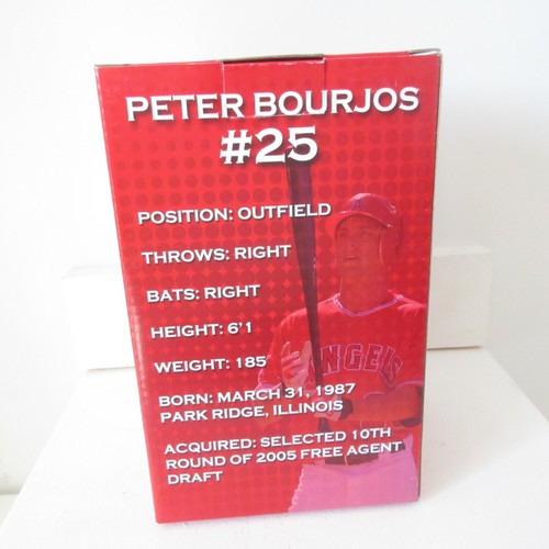 Los Angeles ANAHEIM LA Angels STADIUM MLB BASEBALL PETER BOURJOS #25 BOBBLEHEAD - Picture 7 of 10