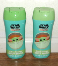 Star Wars The mandalorian Two 8 Oz Childs Citrus Scented Body Wash
