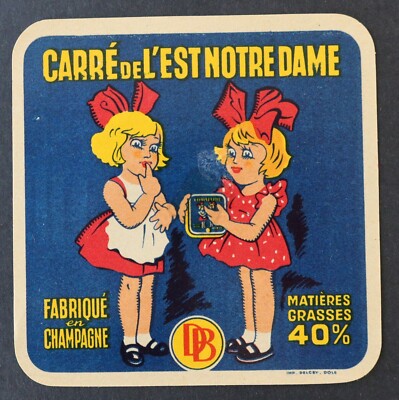 Käseetikett CARRE DE L'EST NOTRE DAME 4