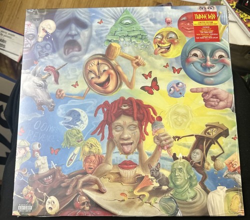 Life’s A Trip -Trippie Redd Red & Yellow Split Colored Vinyl Record 2018 Sealed