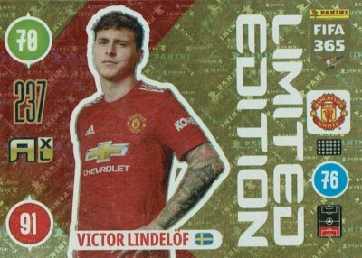 Panini Adrenalyn XL FIFA 365 2021 Limited Edition Victor Lindelöf