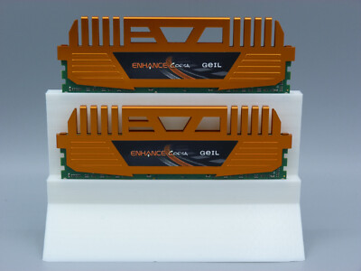 2x 4GB GeiL ENHANCE Corsa GEC38GB1600C9DC 8GB DDR3 1600MHz PC3-12800U PC RAM Kit