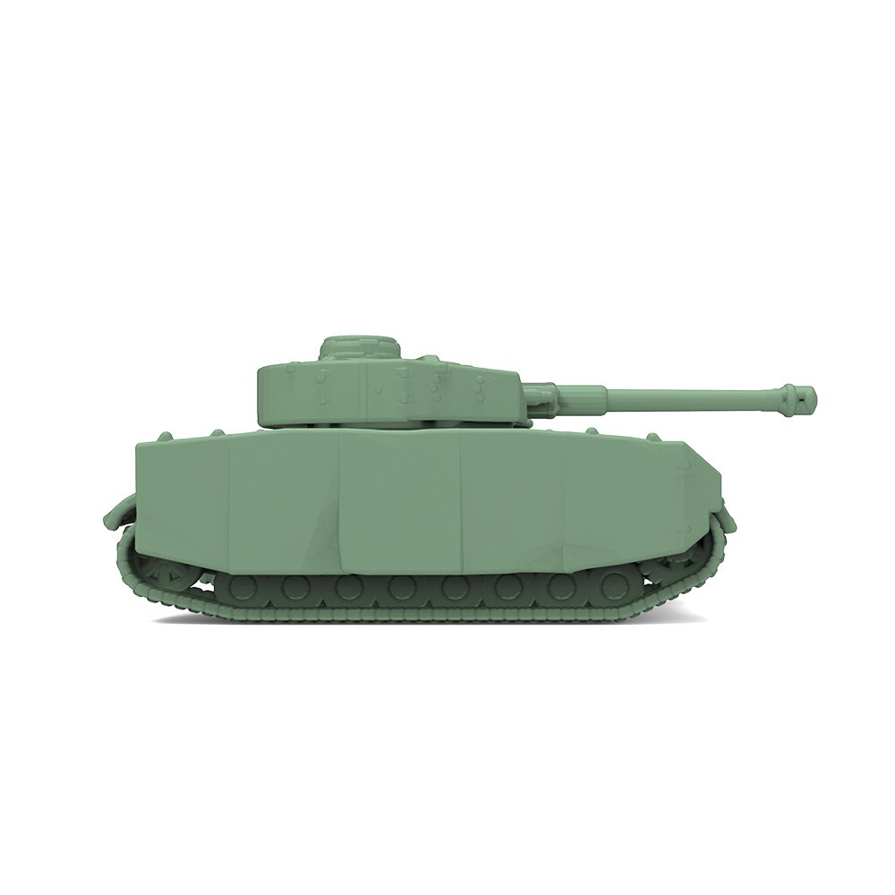 SSMODEL V2.0 1/220 Z Scale Military Model Kit German Tank IV