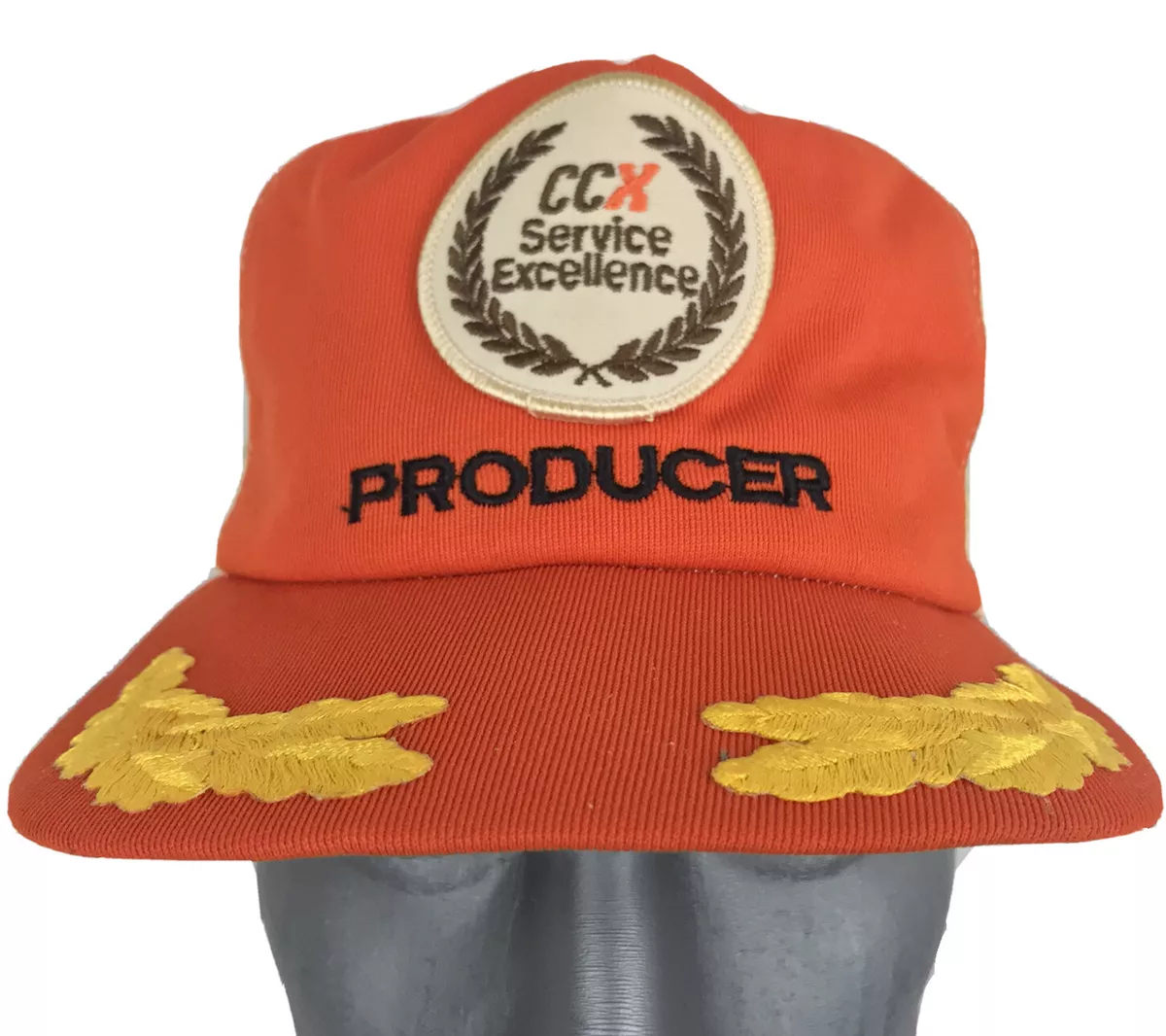 CCX Trucker Hat Baseball Cap Mesh Snap back Vintage By New Era Made In USA