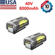 For RYOBI 40V 8.0Ah Lithium-Ion High Capacity Battery OP4026 OP40201 OP40261