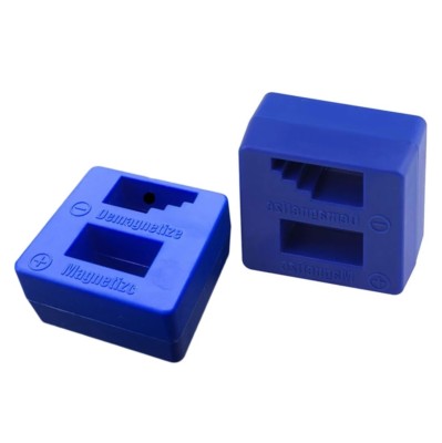   Blau Magnetisierer - Entmagnetisierer Werkzeug für Schraubendreher Magnet Pick Up Schrauben 