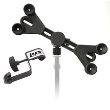 LyxPro Microphone Stand Cell Phone Holder for Tablet, iPhone, Ipad and Android
