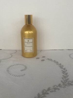 Fragonard Grasse Parfum Gold Metal Splash 5oz 150ml Bottle