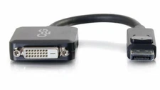 NEW Cables to Go C2G 54321 Displayport DP Male to DVI DVI-D Adapter Converter 