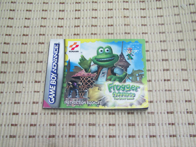 Frogger Advance The Great Quest Spielanleitung / Anleitung GameBoy Advance GBA