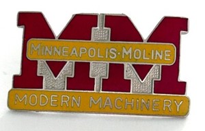 Vintage Minneapolis Moline Modern Machinery MM Lapel Pin