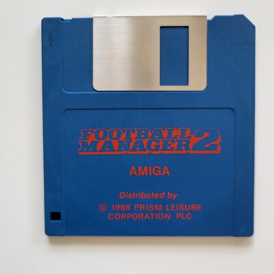   1 Diskette FOOTBALL MANAGER 2   Commodore Amiga 500 1200 2000  