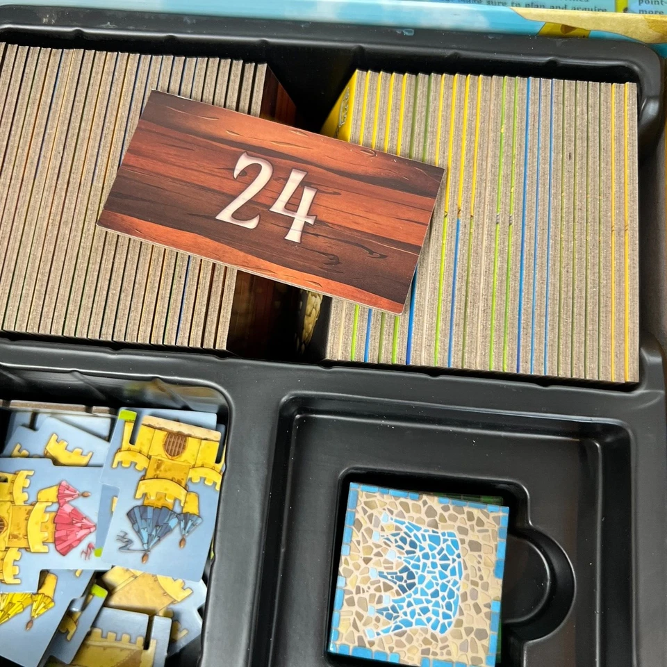 Kingdomino Board Game Blue Orange #03600 Castle Strategy Bruno Cathala Complete - Image 4 of 4