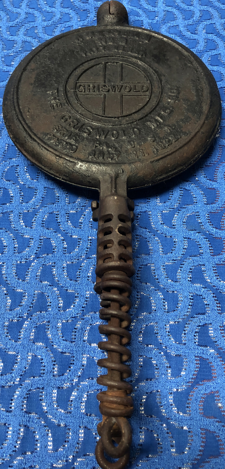 griswold waffle iron 1922