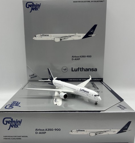 Lufthansa A350-900 Reg: D-AIXP GeminiJets GJDLH2052 Scale 1:400 Diecast models - Picture 14 of 24
