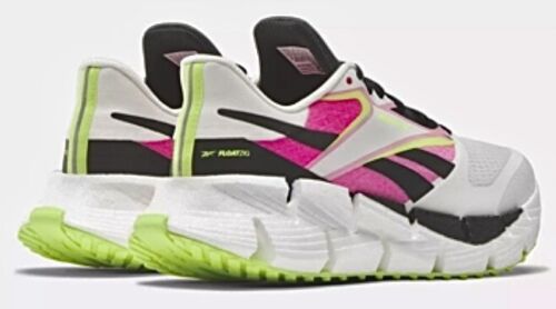 Zapatos para mujer Reebok FloatZig 1 talla (10,5) tiza/negro/rosa láser 100206602 nuevos en caja - Imagen 2 de 5